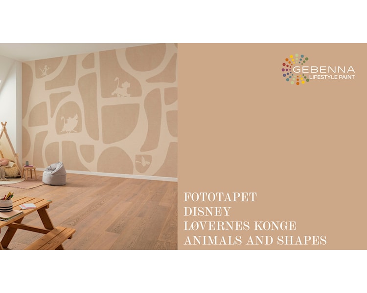 Fototapet Disney Løvernes Konge Animals and shapes